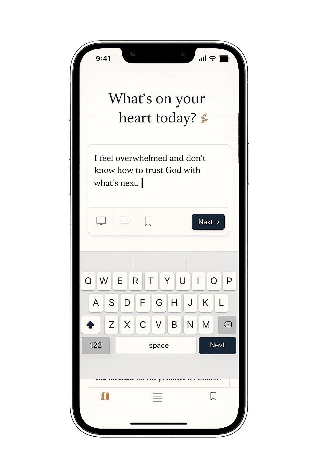 Refined Daily app preview 1